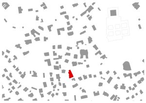 Rekonstrukce bytu a bytového domu Nový Svet, ARCHITEKTI mikulaj & mikulajová - Situace bytového domu