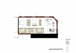 168 Upper Street, půdorys 5np, Amin Taha + Groupwork