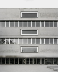 Campus Moos, dostavba školního kampusu ve švýcarském Rüschlikonu, ateliér E2A