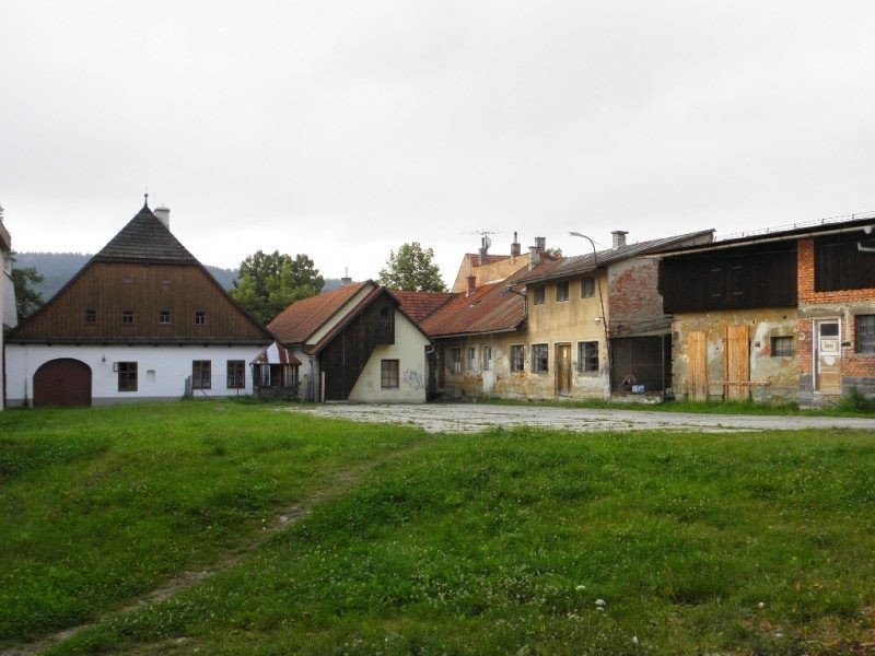 Situace před realizací Valašskoklobouckého podnikatelského centra