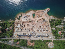 Hotelový komplex Costabella, Opatija, Chorvatsko - foto z výstavby