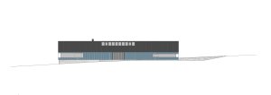 Chata v Jizerských horách, Markéta Cajthamlová, Architektonická projekční kancelář: Pohled jižní