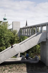 Hlavní cena: EHL & KOUMAR ARCHITEKTI - lávka v Litomyšli
