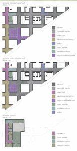 Památník Jana Palacha, RO_AR Szymon Rozwałka architects, schéma provozu // 3. místo – foto