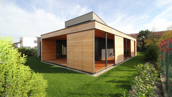 CLT rodinný dům, Molnár Peráček. Foto