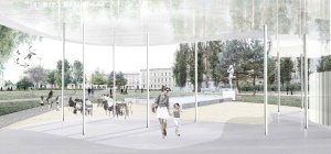 Landererov Park, vizualizace, fbcc architecture