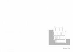 Vila v Perchtoldsdorfu, Jan Proksa - Architekt, příčný řez