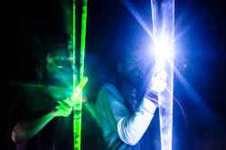 SIGNAL festival, interaktivní instalace Davida Vrbíkja – foto