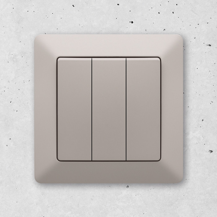 Designová řada Zoni® v provedení greige