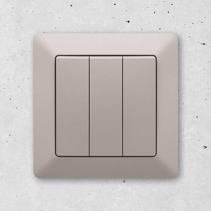 Designová řada Zoni® v provedení greige