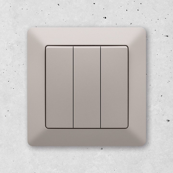Designová řada Zoni® v provedení greige