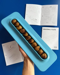 Talíř MEATBALL od Gustafa Westmana pro IKEA