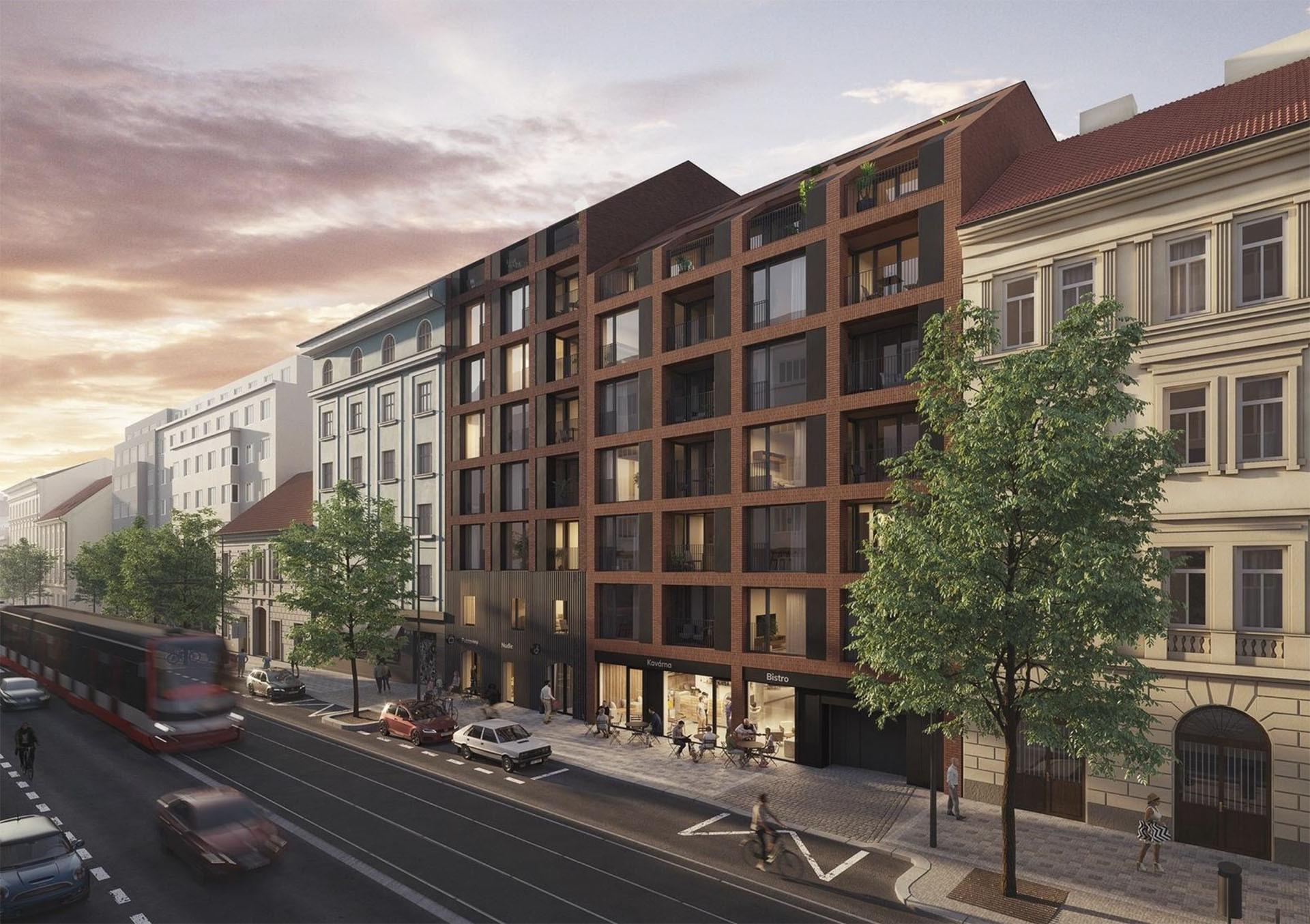 Devítipodlažní bytový dům Iconik vznikl v pražském Karlíně na jedné z posledních proluk, které zůstaly po povodních v roce 2002.