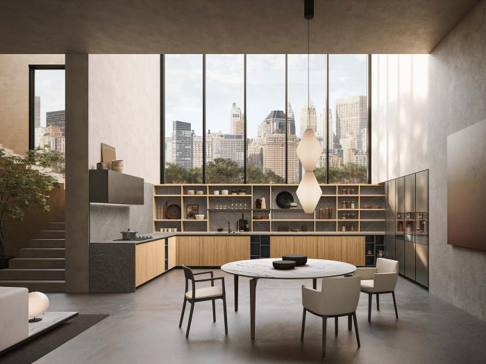 Kuchně od Boffi z řaday Xilia