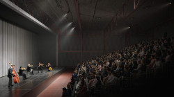 Návrh rekonstrukce Velkého kina podle re:architekti