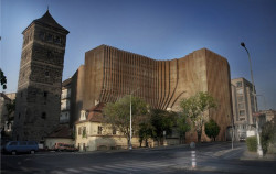 Druhý neúspěšný pokus o návrh: tzv. Novomlýnská brána, ateliér DaM, 2012