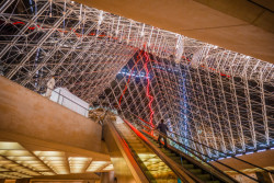 Le Grande Louvre v Paříži, I.M. Pei.