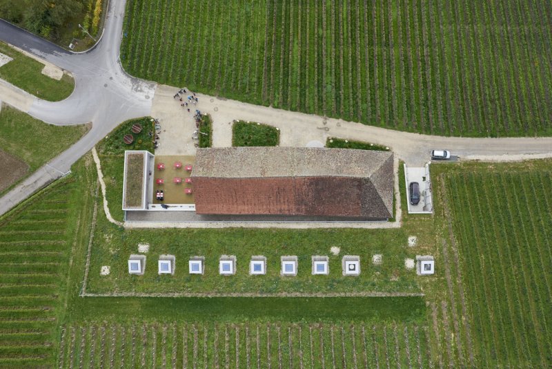 Taneční sál pod vinohradem, SPPA Architekten © Jürg Zimmermann