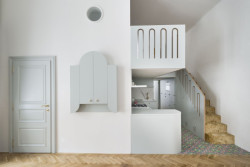 Rekonstrukce činžovního bytu s pavlačí, No Architects