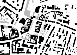 Návrh na úpravu náměstí v Benešově, situace širších vztahů, Marcela Steinbachová, Vít Holý