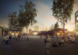 Budoucnost centra Brna, 2. místo: consequence forma, amfiteátr – foto