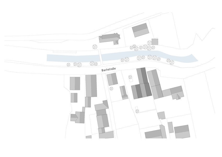 Knihovna Gundelsheim, Schlicht Lamprecht Architekten, situace