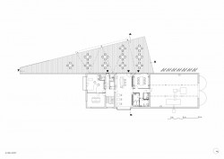 Nový wine bar Reisten v Pavlově od studia ORA, půdorys 1 NP