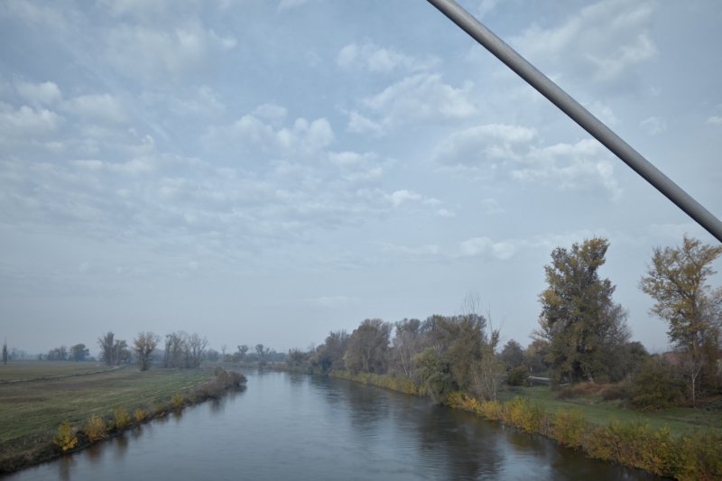 Lávka přes Vltavu v Lužci nad Vltavou, Petr Tej,  Marek Blank, Jan Mourek