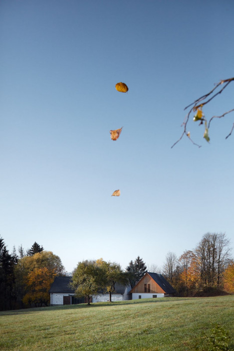 Lenka Míková, rekonstrukce usedlosti v Jižních Čechách