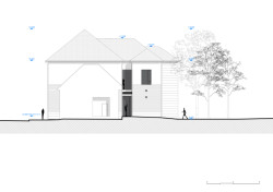 Rekonstrukce mateřské školy Polánka, ateliér CL3: Pohled severozápad