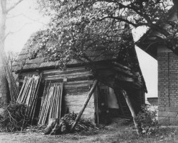 Osada Ploština před vypálením