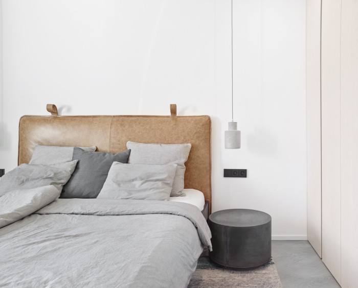 Interiér mezonetového bytu v Praze-Podolí, SMLXL