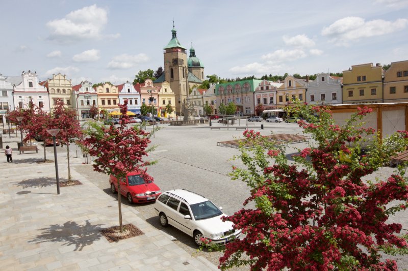 Kultivace Havlíčkova náměstí v Havlíčkově brodě, Aleš Burian. Zdroj: Architekt roku