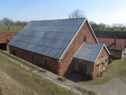 Oživení pevnosti Josefov, ateliér SVIŽN: IV. Bastion -  muniční sklad před obnovou