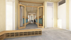 Mateřská škola Všetaty, vizualizace, Prodesi