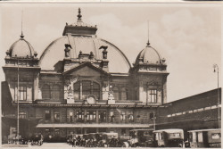 Budova plzeňského vlakového nádraží po roce 1945