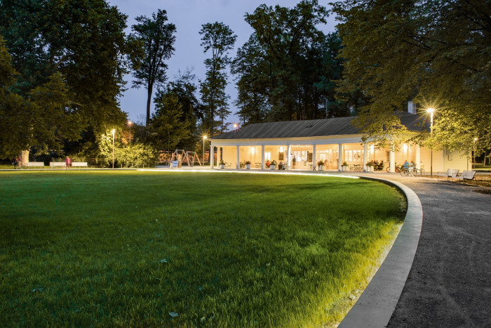 Obnova Mercandinových sadů v Klatovech, CHVOJKA/ architekt