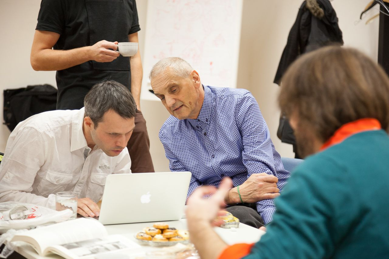 Architekti.cz v Brně, Josef Sládeček a David Vávra, foto