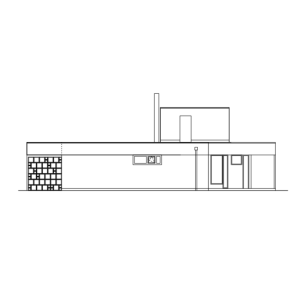 Bytový dům N!DO, pohled východ, Grido architekti