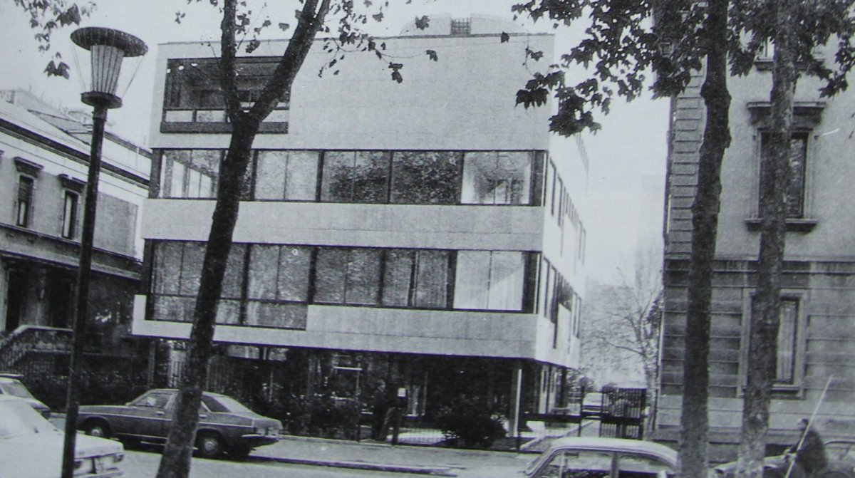 Zdeněk Kuna: Československý zastupitelský úřad, Milán, 1971 až 1976, dobová fotografie.