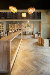 Kryštof Blažek, Interiér restaurace Modrý Zub - foto