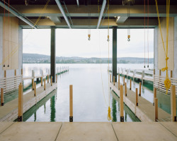 Vodní policejní stanice v Curychu od švýcarského ateliéru E2A