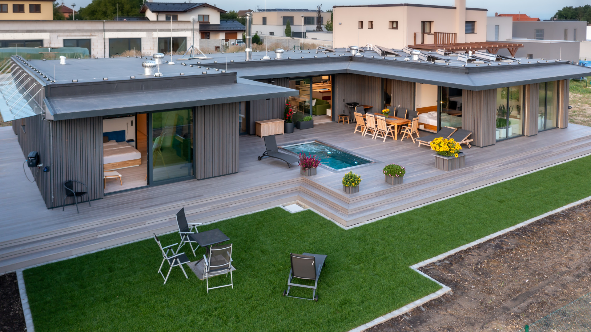 Rodinný dům s CLT panely v Ostravě od architekta Aleše Makového