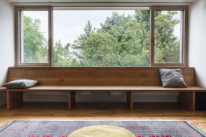.... či ubytování přátel (Rekonstrukce domu na Břevnově; Mimosa architekti)