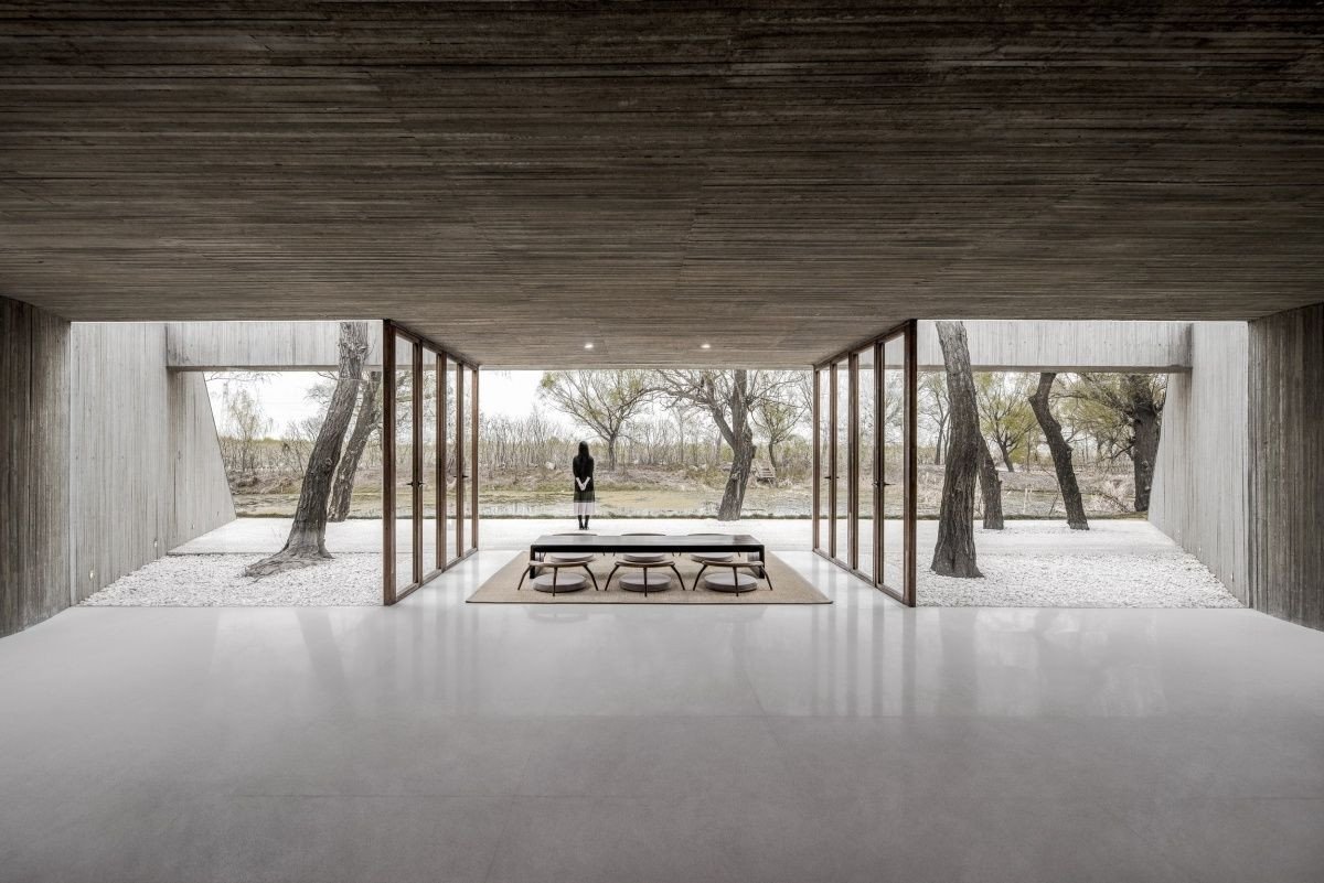 Wang Ning: Waterside Buddhist Shrine Hebei, China 2017