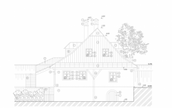 z+v architects, Rekonštrukcia baníckeho domu Dolná Resla, pohled severní – foto