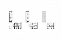 Penzion Hrušky, Pelčák a partner architekti, půdorysy