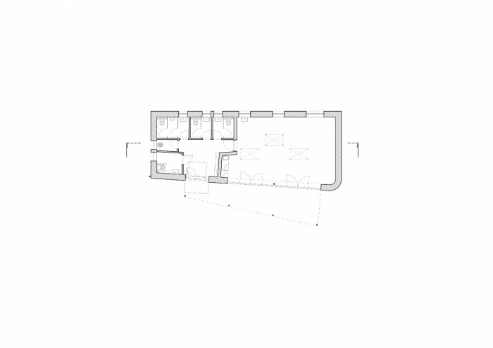 ZŠ Oslavice, David Prudík architekti, půdorys polytechnická učebna
