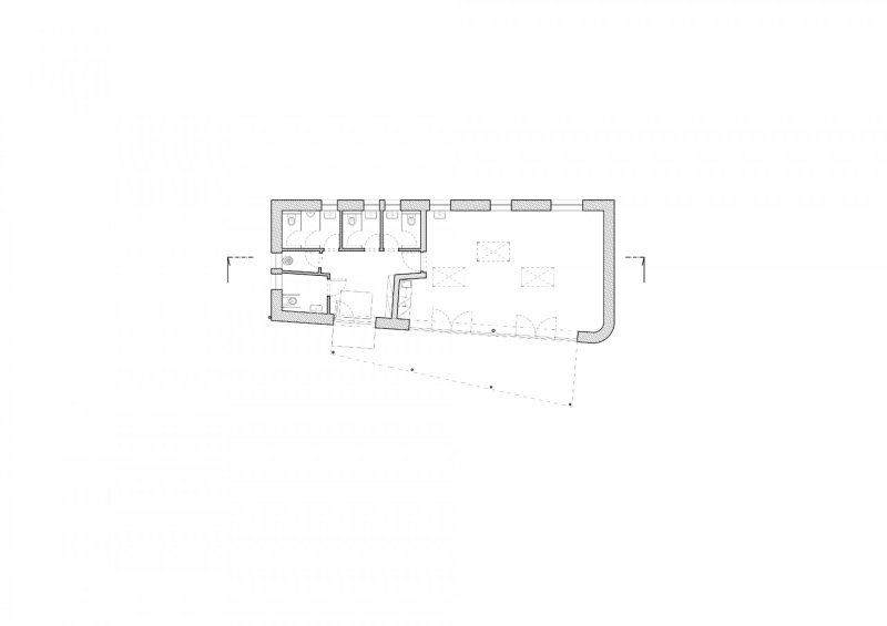 ZŠ Oslavice, David Prudík architekti, půdorys polytechnická učebna