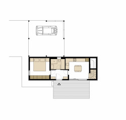 Freedomek no.061, půdorys 1NP, ateliér Štěpán